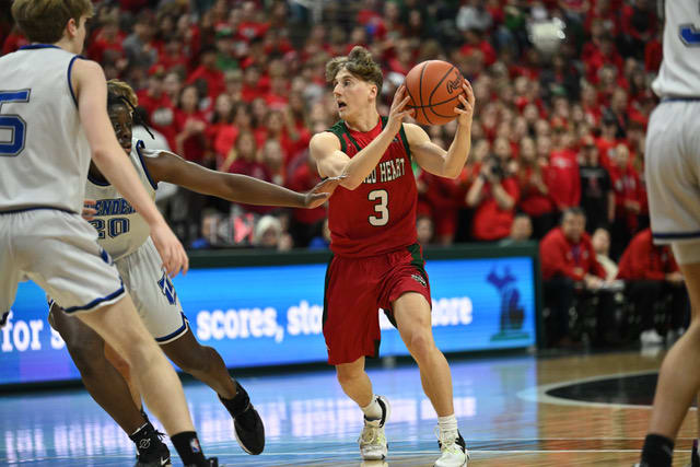 Sacred Heart vs Tri-Unity Christian MHSAA Division 4 title game -- Scott Hasse7